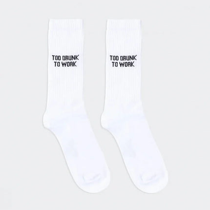 Chaussettes Too drunk to work (homme)