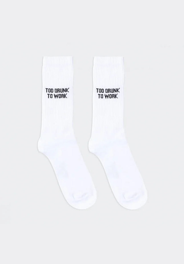 Chaussettes Too drunk to work (homme)