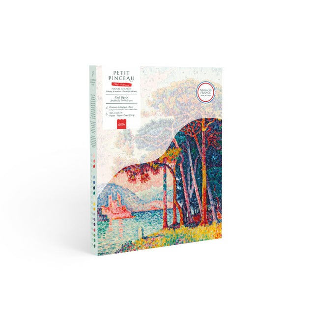 Coffret peinture au numéro - Antibes (La Pinède) - Paul Signac