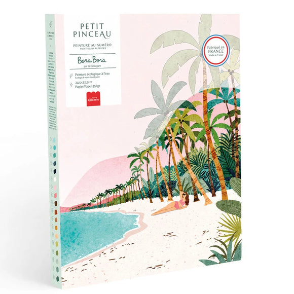 NEW Coffret peinture au numéro - Bora Bora par Tania Garcia