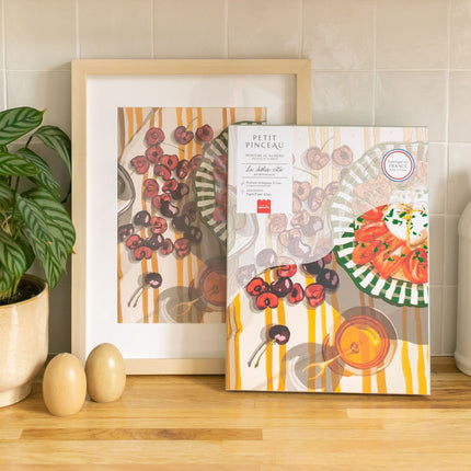 Coffret peinture au numéro - La Dolce Vita par Ananya Bhandari