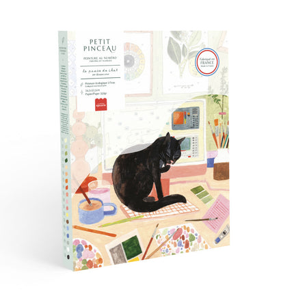 NEW Coffret peinture au numéro - La Pause Du Chat