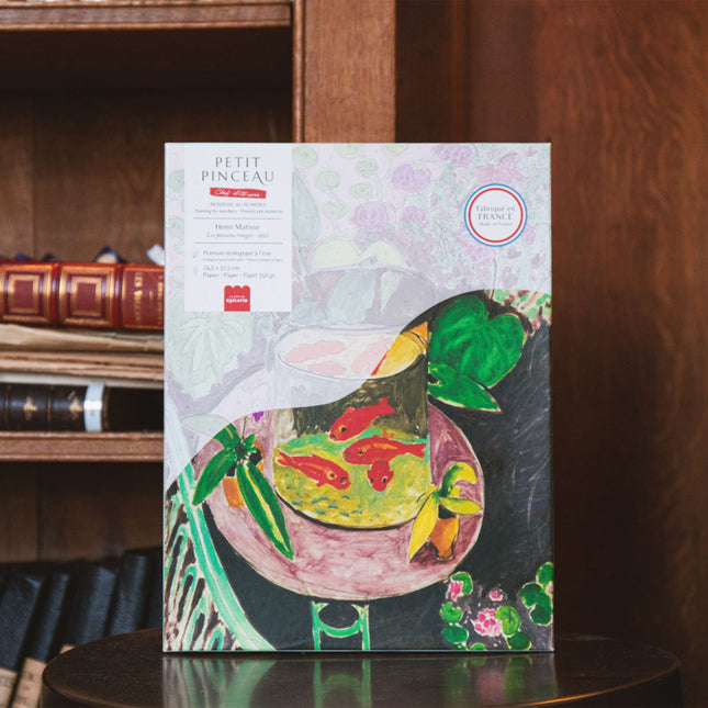 Coffret peinture au numéro - Les poissons rouges (Henri Matisse)