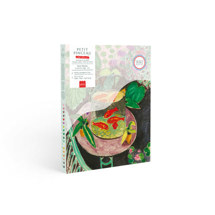Coffret peinture au numéro - Les poissons rouges (Henri Matisse)
