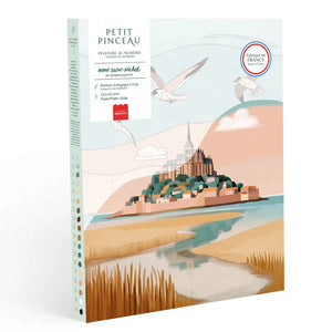 NEW Coffret peinture au numéro - Mont Saint-Michel par La Petite Epicerie