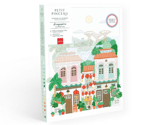 NEW Coffret peinture au numéro - Singapore