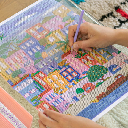 Coffret Petit Diamond - Maisons Colorées