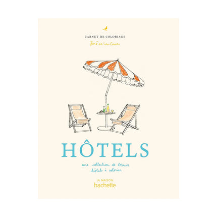NEW Carnet de coloriages Hotels
