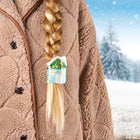 Pince à cheveux Maison enneigée Coucou Suzette