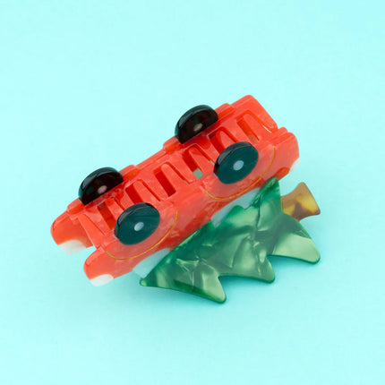 Pince à cheveux Voiture sapin