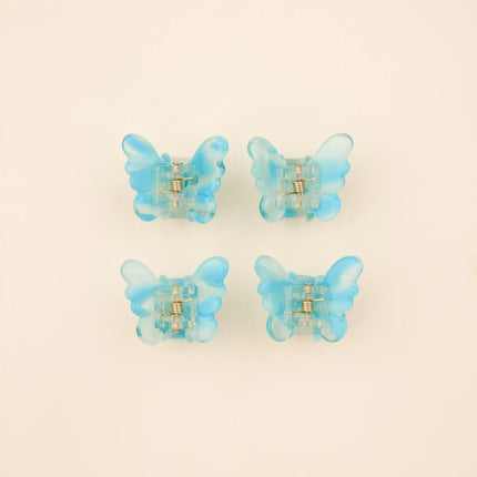 Lot de mini pinces à cheveux papillons