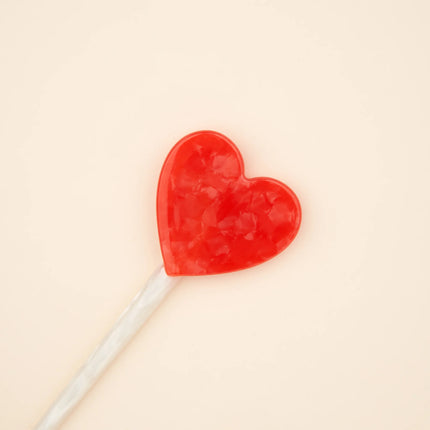 Pic à cheveux Sucette coeur