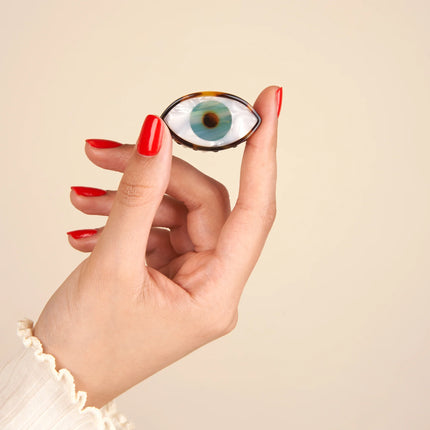 Petite pince à cheveux Oeil