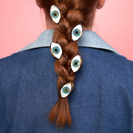 Petite pince à cheveux Oeil