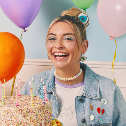 Pince à cheveux Oeil à paillettes