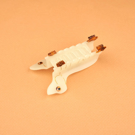 NEW Pince à cheveux teckel fantôme (phosphorescent)