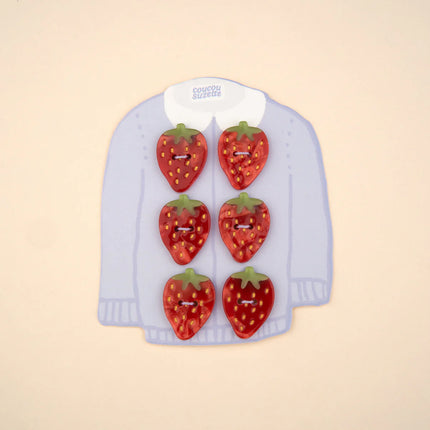 Kit boutons Fraise
