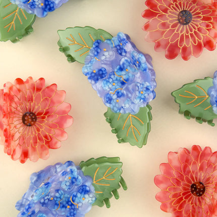 Pince à cheveux Hortensia