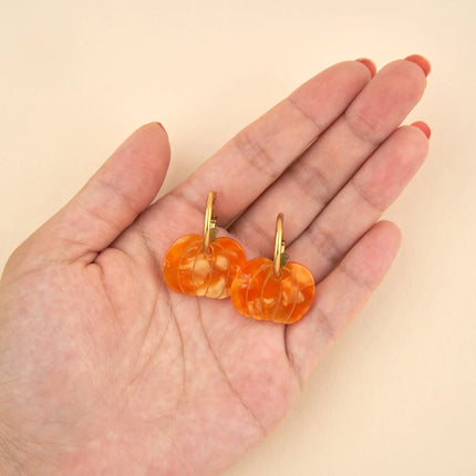 NEW Boucles d’oreilles Citrouille