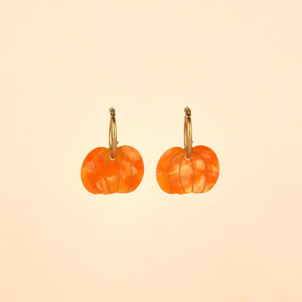 NEW Boucles d’oreilles Citrouille