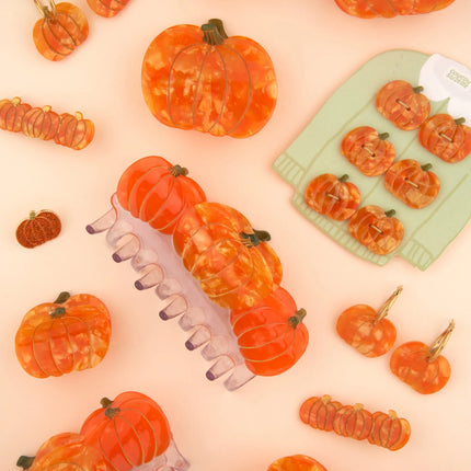 NEW Boucles d’oreilles Citrouille