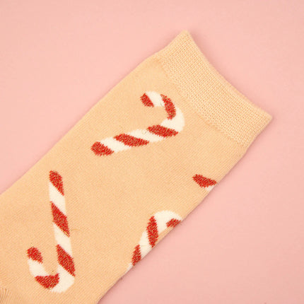 Chaussettes Sucre d'orge à paillettes