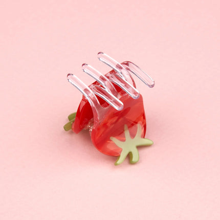 Petite pince à cheveux Tomate cerise