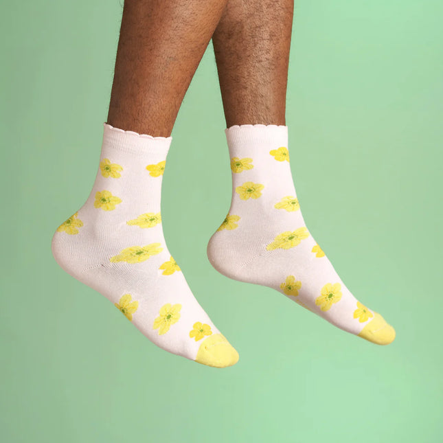 Chaussettes Bouton d'or