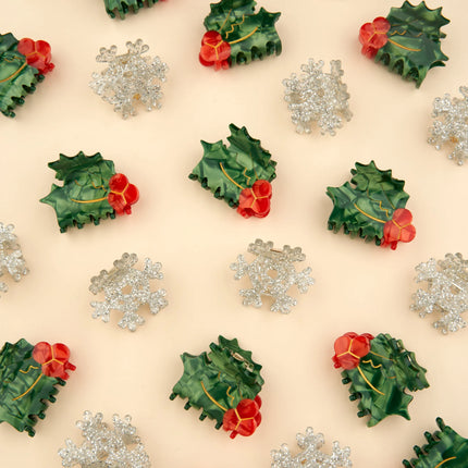 NEW Petite pince à cheveux Flocon