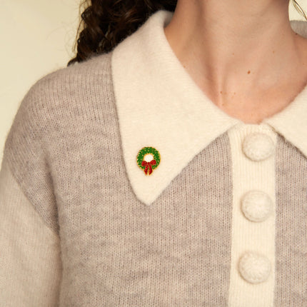 Pin's Couronne de Noël