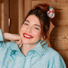 NEW Pince à cheveux Bonhomme de neige