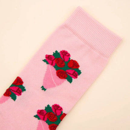 Chaussettes Bouquet de roses