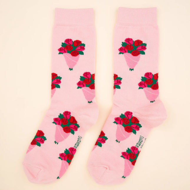 Chaussettes Bouquet de roses
