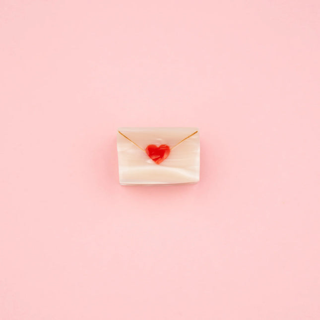 Petite pince à cheveux Lettre d'amour