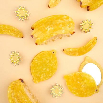 NEW Pince à cheveux Régiment bananes