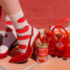 Chaussettes à paillettes Tomates