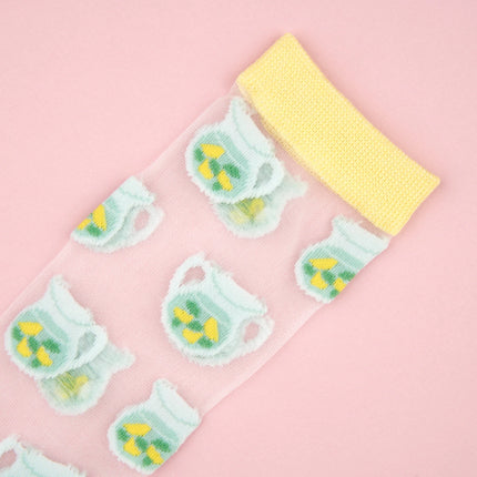 NEW Chaussettes transparentes Limonade