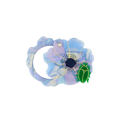 Miroir Fleur bleue