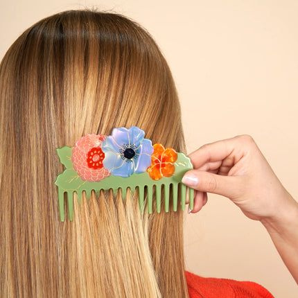 Peigne Bouquet de fleurs