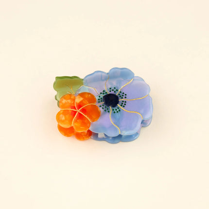 Pince à cheveux Petit bouquet de fleurs Lucas du Tertre