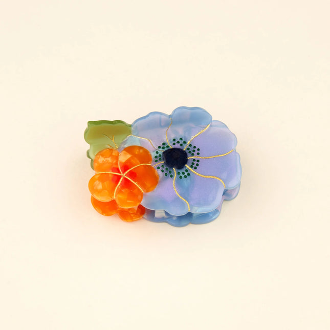 Pince à cheveux Petit bouquet de fleurs Lucas du Tertre