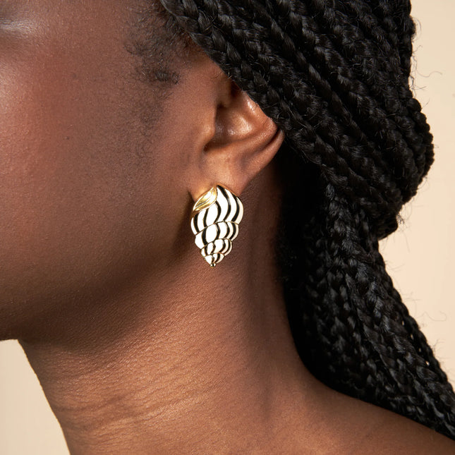 Boucles d’oreilles Coquillage