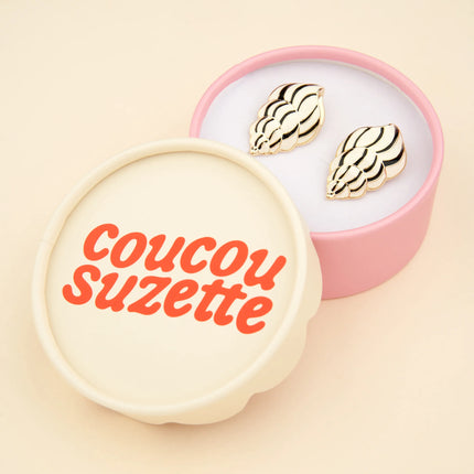 Boucles d’oreilles Coquillage