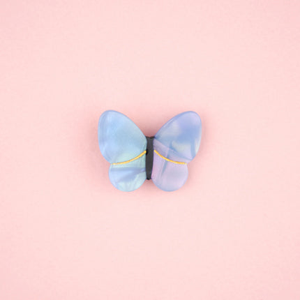 Barrette Papillon lavande