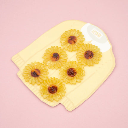 Kit boutons Tournesol