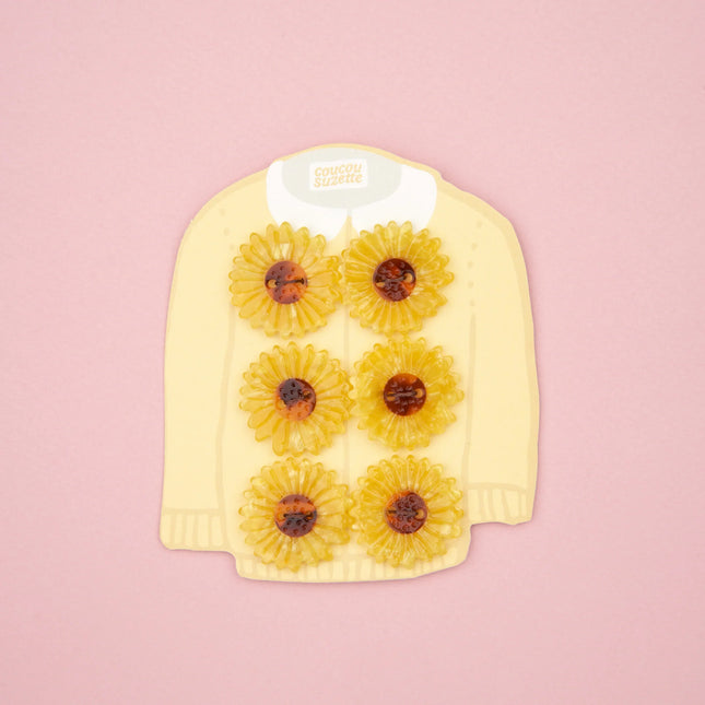 Kit boutons Tournesol