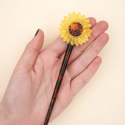 Pic à cheveux Tournesol
