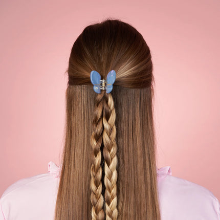 Petite pince à cheveux Papillon lavande