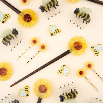 Petite pince à cheveux Abeille