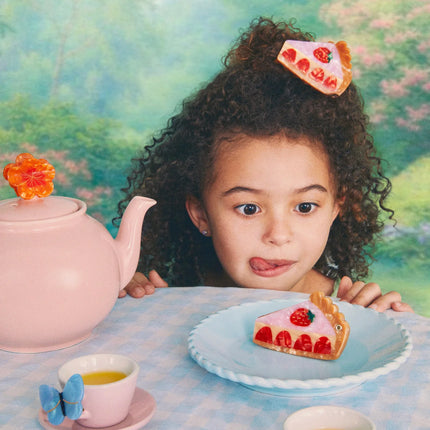 Pince à cheveux Tarte aux fraises